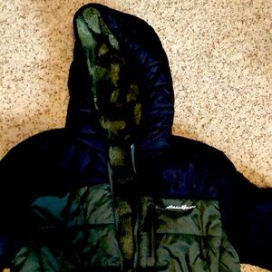 Double sided boy coat - size large